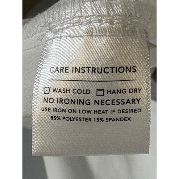 NWT Mizzen Main Leeward Dress Shirt Mens M White Trim Fit French Cuff - Picture 5 of 8